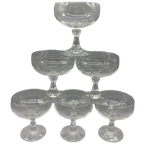 Set Champagne Coupes Edelkristal Schott Zwiesel 6 Stuks thumbnail 1
