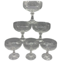 Set Champagne Coupes Edelkristal Schott Zwiesel 6 Stuks
