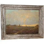 Alois Van Regemorter 1895-1961 Groot Heide Landschap. thumbnail 1