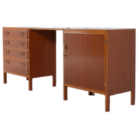 1950’s Swedish Mid-century Modern Sideboard From David Rosen By Nordiska Kompaniet