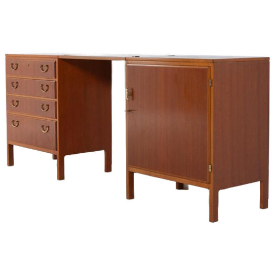 1950’s Swedish Mid-century Modern Sideboard From David Rosen By Nordiska Kompaniet 1