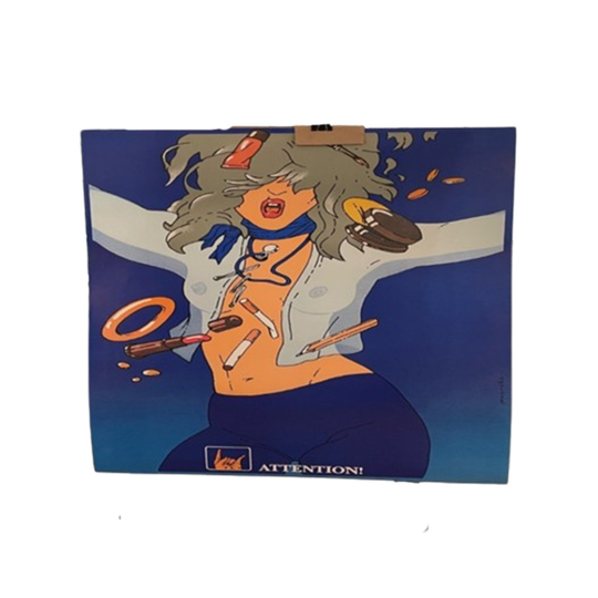 G. Marszalek, Attention, Orginal Poster 1979 1