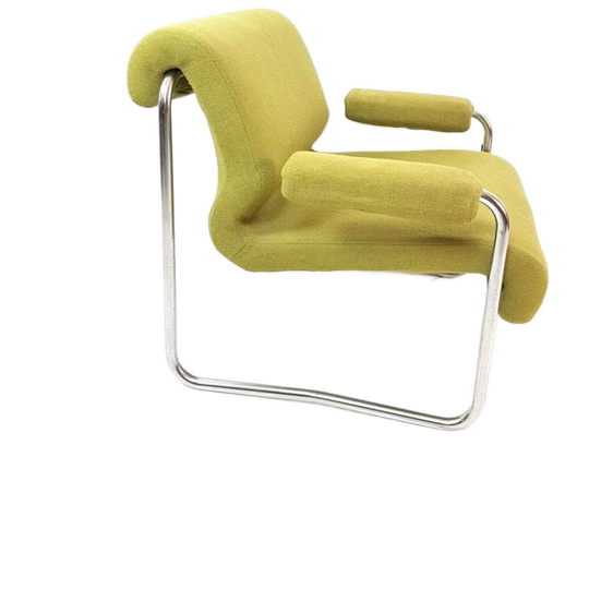 Vintage Buisframe Fauteuil Borkum John Bertil Häggström IKEA 1