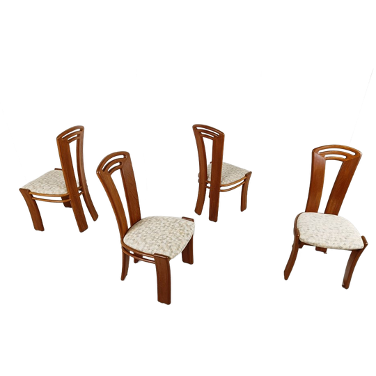 Set Of 4 Vintage Scandinavian Dining Chairs, 1960s 1