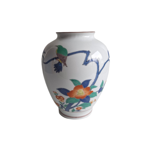 Vintage Koransha Sakaida Kakiemon Vaas, Japan, 1982