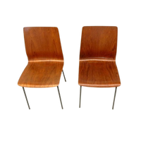2 Vintage Stoel Friso Kramer Euroika Auping Jaren 60 Plywood