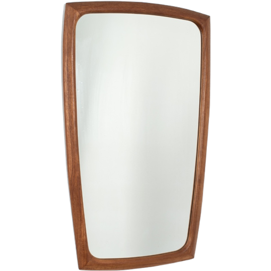 Deense Teak Spiegel 71114 1