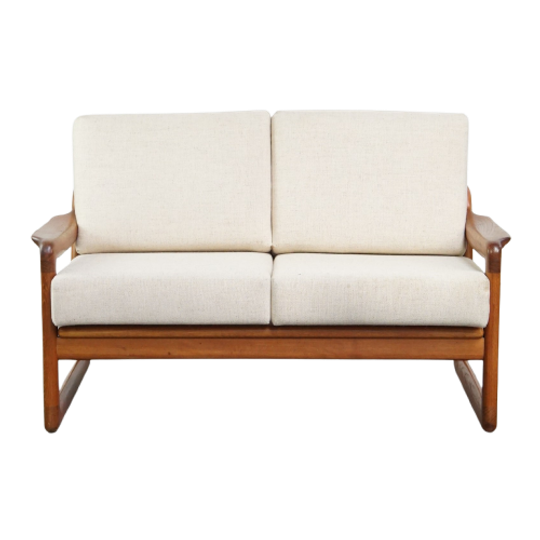 Vintage Deens Design 2 Zits Bank Uit De Jaren ’60 Van Arne Wahl Voor Komfort 1