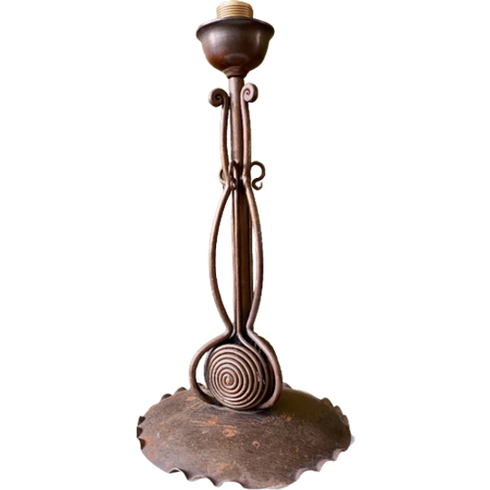 1930, Amsterdamse School Lamp. Prachtige Tafellamp !! 1