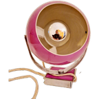 Vintage Wandlamp Paarse Bollamp Jaren 70 Bollampje thumbnail 1
