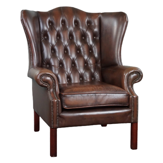 Waanzinnig Gekleurde Chesterfield Oorfauteuil, Wingchair 1