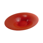 Alessi - Francesca Amfitheatrof - Red Perforated Fruit Bowl - 2000 thumbnail 1