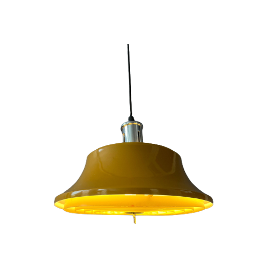 Gele Mid Century Space Age Hanglamp 1