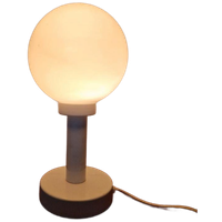 Space Age Opaline Boll Lamp Vintage Design.