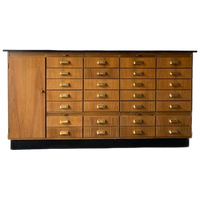 Vintage Mid-century Apotheekkast,apothekerskast,ladenkast