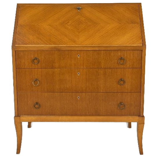 Scandinavisch Vintage Secretaire Unset 1