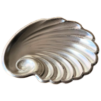 Vintage Silver-Plated Shell Dish