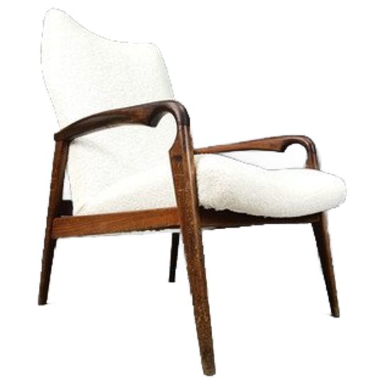 Mid Century Scandinavian Armchair, 1960s 1