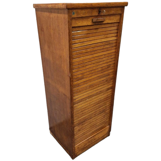 Vintage Roldeurkast Archiefkast Eeka Kast Vintage Kast 1