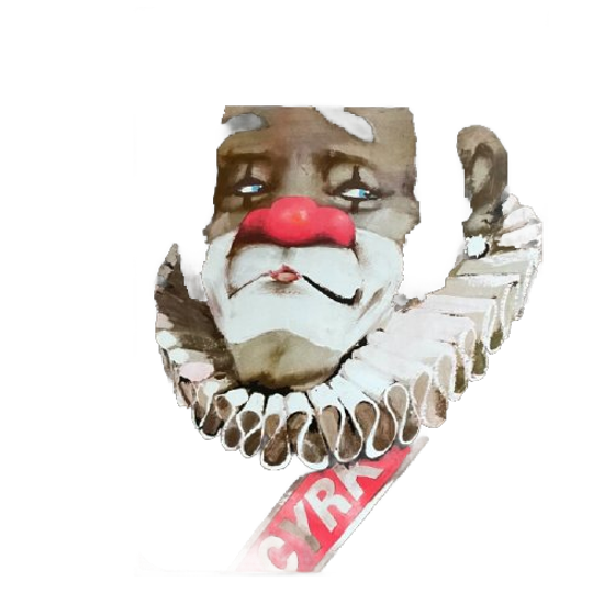 Waldemar Swierzy (1931-2013), “circus Clown With Flange” 1