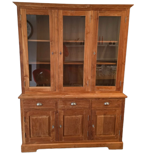 Teakhouten Buffetkast – Massief Hout, Prachtige Uitstraling! 1