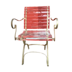 Prachtige Vintage Stoel In Acrylaat/plexi Met Mooie Gebogen Lijnen. thumbnail 1