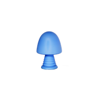 Peill & Putzler, Mushroom Table Lamp, Blue, Satinated Glass