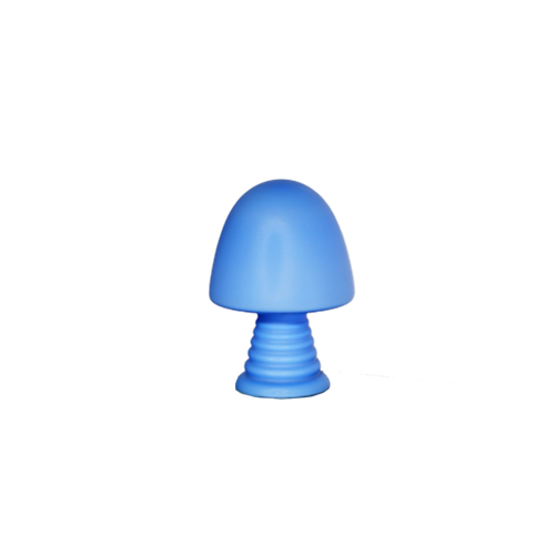 Peill & Putzler, Mushroom Table Lamp, Blue, Satinated Glass