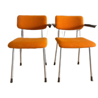 Buisframestoelen Vintage Gispen 1235