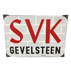 Emaille Bord Svk Gevelsteen 1961 thumbnail 1