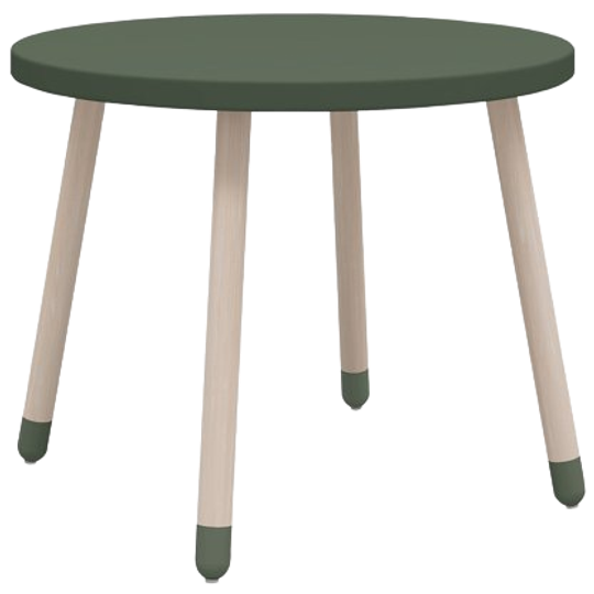 Flexa | Dots Kindertafel Essenhout Groen 1