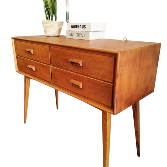 Vintage Jaren '60 Sideboard, Sidetable, Ladekast(je) 1