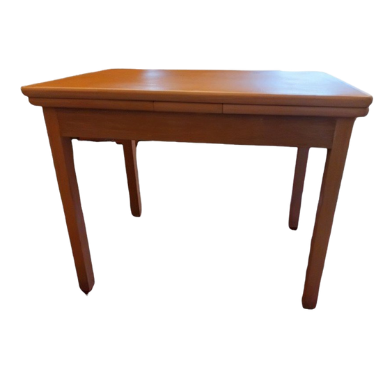 Beukenhouten Boerentafel. 1