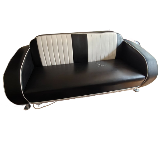 Toffe Bell Air American Diner Bank Zwart/wit 1