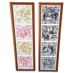 2 X Tegeltableau Met Tegels In Apotheek- En Alchemie Thema. thumbnail 1