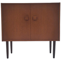 Vintage Teak Houten Dressoir Kastje Jaren 50 60 Kast Hout