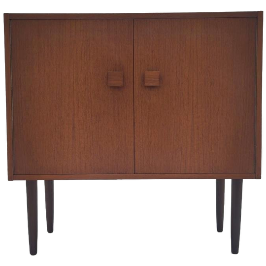 Vintage Teak Houten Dressoir Kastje Jaren 50 60 Kast Hout 1