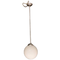 Vintage Art Deco Hanglamp Plafondlamp Bollamp