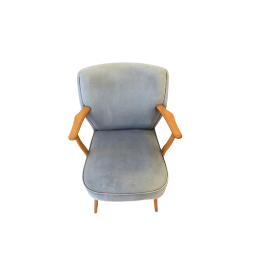 Vintage Club Fauteuil Cocktail Fauteuil Stoel Jaren 50 / 60 1