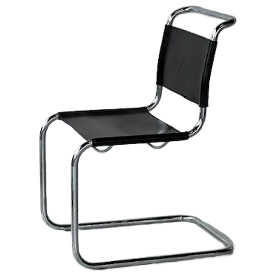 Fasem | Vintage Sledestoel Buisframestoel Stoel 1