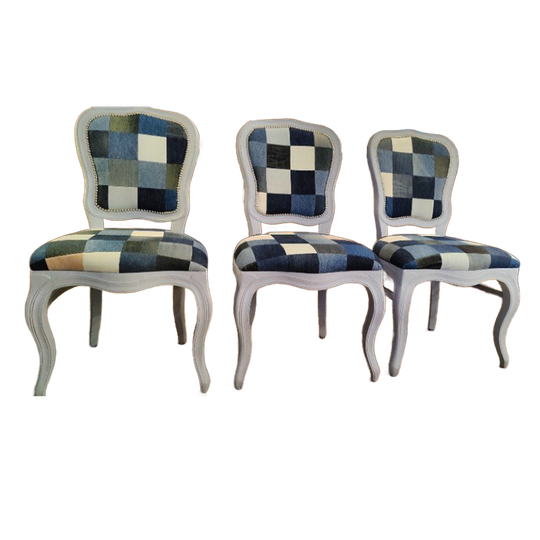 Set Van 6 Unieke Eetkamer Stoelen 1