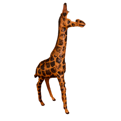 Giraffe Van Leer, Lederen Giraffe, Reliving