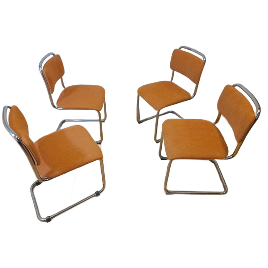 Gispen 101 Set Van 4 Eetkamerstoelen 1