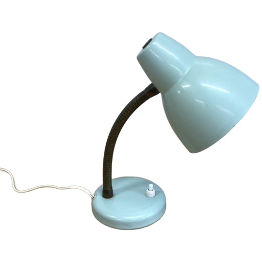 Mintgroen Bureaulampje Vintage Sixties 1