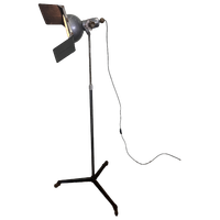 Vintage Staande Theaterlamp