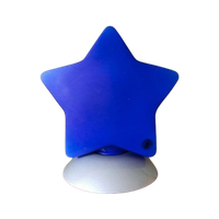 Vintage IKEA Blauwe Ster Lamp Tafellamp