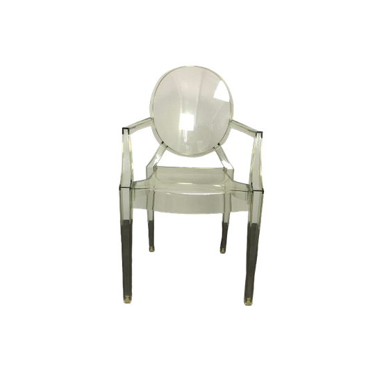 Kartell Ghost Louis Stoel By Phlippe Starck Transparant Lichtgroen 1