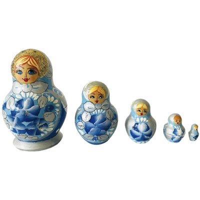 Vintage Matroesjka Set Russian Doll Set