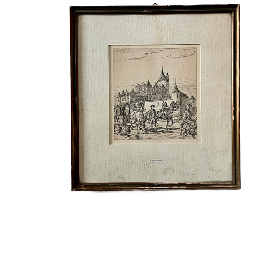 Oude Prent Van Roozendaal 1