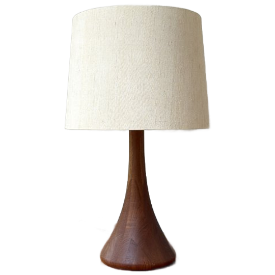 Vintage Design Teak Houten Domus Lamp 1